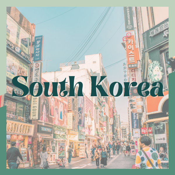 South Korea button