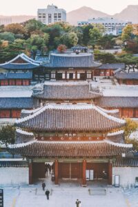 a historical palace in seoul south korea